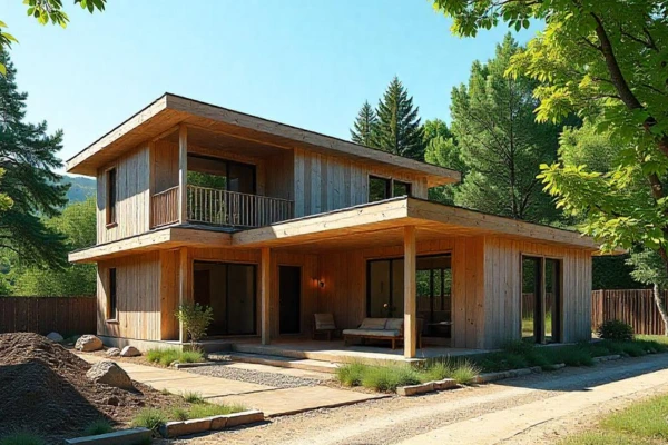 Casa Materiais Reciclados