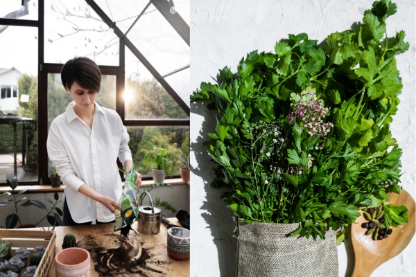 Ervas Aromáticas na sua cozinha