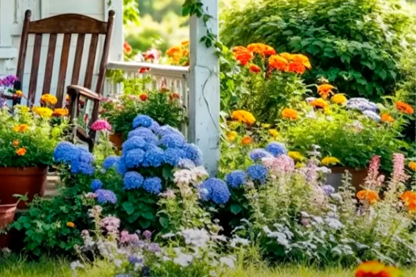 Flores o Ano Todo No Jardim