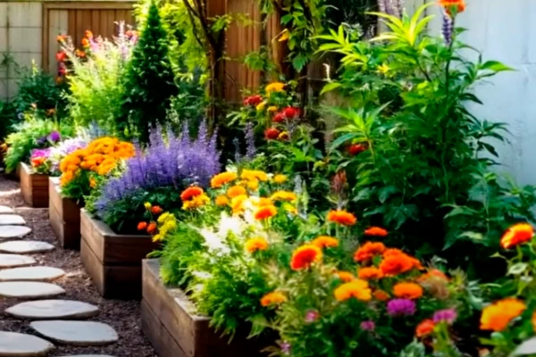 Flores o Ano Todo no Jardim