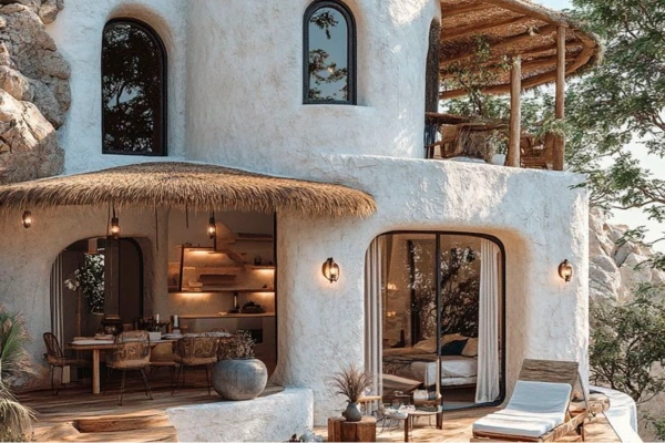 Superadobe em Projetos de Arquitetura Passiva